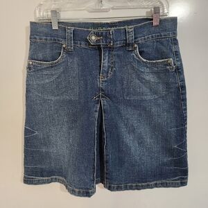 Hydralic Denim Skirt, Size 5/6